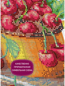 Набор для вышивания Риолис 2169 Спелая вишня, 20*20 см