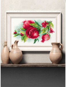 Набор для вышивания Риолис 2175 Сочные гранаты, 30*21 см