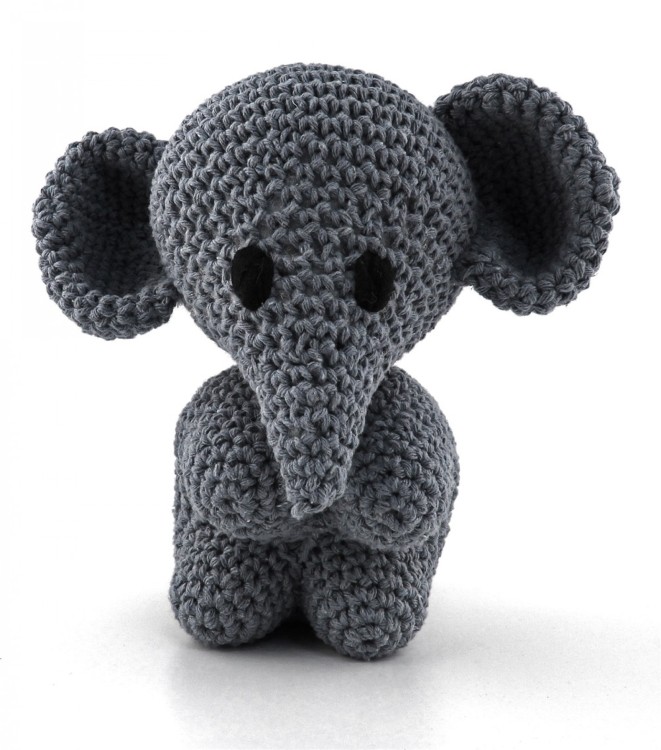 Слоненок мо. eco barbante. набор для вязания игрушки