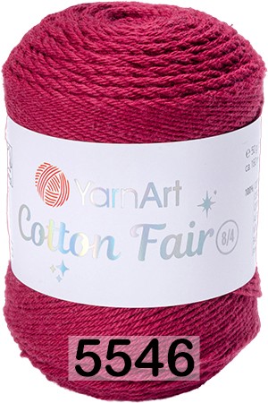 Пряжа YarnArt Cotton Fair 8/4 в Тюмени