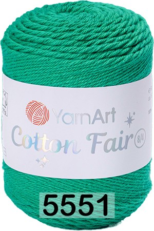 Пряжа YarnArt Cotton Fair 8/4 в Тюмени