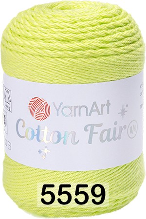 Пряжа YarnArt Cotton Fair 8/4 в Тюмени