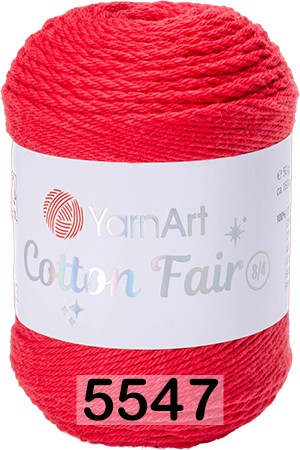 Пряжа YarnArt Cotton Fair 8/4 в Тюмени