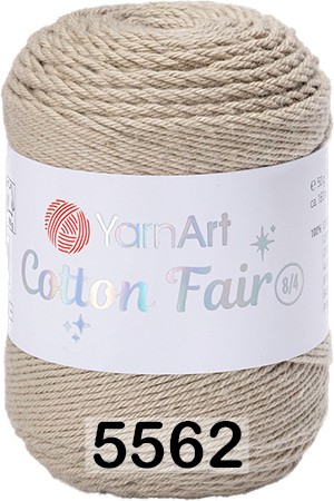 Пряжа YarnArt Cotton Fair 8/4 в Тюмени