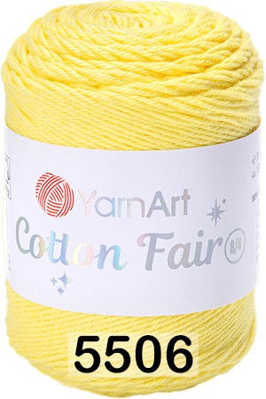 Пряжа YarnArt Cotton Fair 8/4 в Тюмени