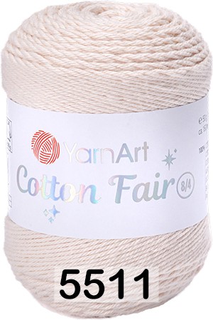 Пряжа YarnArt Cotton Fair 8/4 в Тюмени