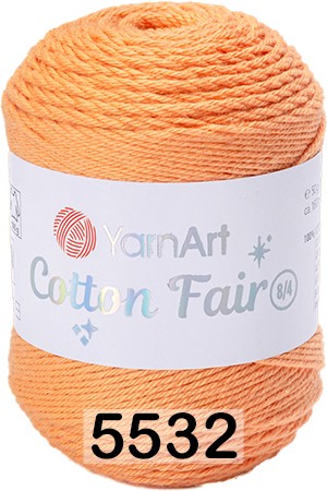 Пряжа YarnArt Cotton Fair 8/4 в Тюмени