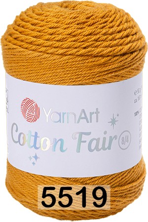 Пряжа YarnArt Cotton Fair 8/4 в Тюмени