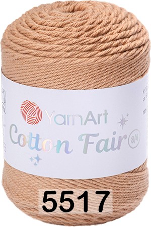 Пряжа YarnArt Cotton Fair 8/4 в Тюмени