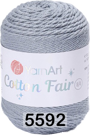 Пряжа YarnArt Cotton Fair 8/4 в Тюмени