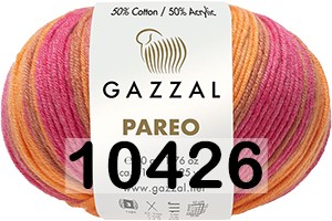Пряжа Gazzal Pareo