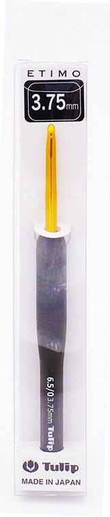 Крючок для вязания с ручкой "etimo" tulip