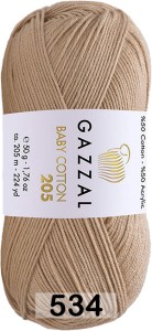 Пряжа Gazzal Baby Cotton 205