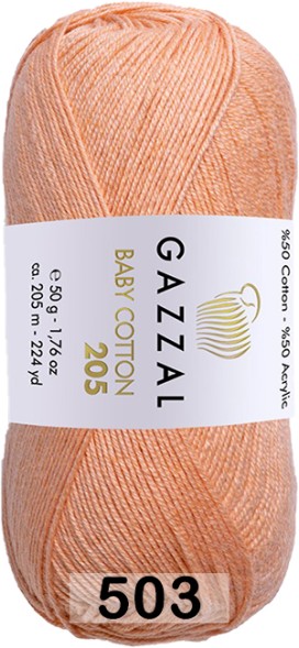 Пряжа Gazzal Baby Cotton 205