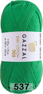 Пряжа Gazzal Baby Cotton 205
