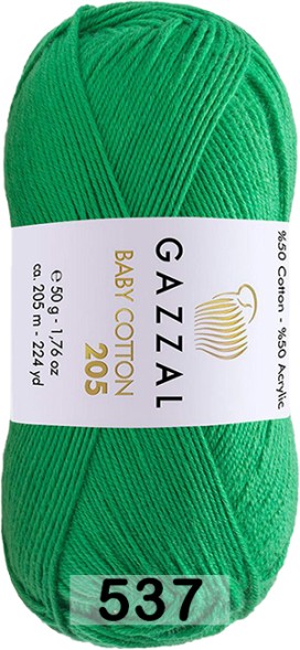 Пряжа Gazzal Baby Cotton 205