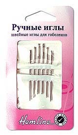 Иглы ручные N26 гобеленовые Hemline