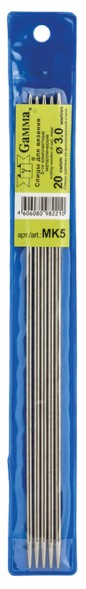 Спицы Mk5 чулочные металл Gamma
