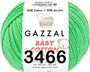 Пряжа Gazzal Baby Cotton 25