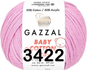 Пряжа Gazzal Baby Cotton 25