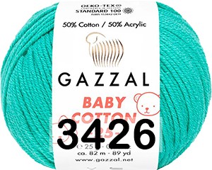 Пряжа Gazzal Baby Cotton 25