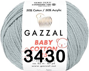 Пряжа Gazzal Baby Cotton 25