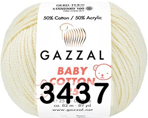 Пряжа Gazzal Baby Cotton 25