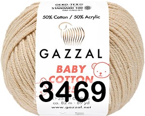 Пряжа Gazzal Baby Cotton 25