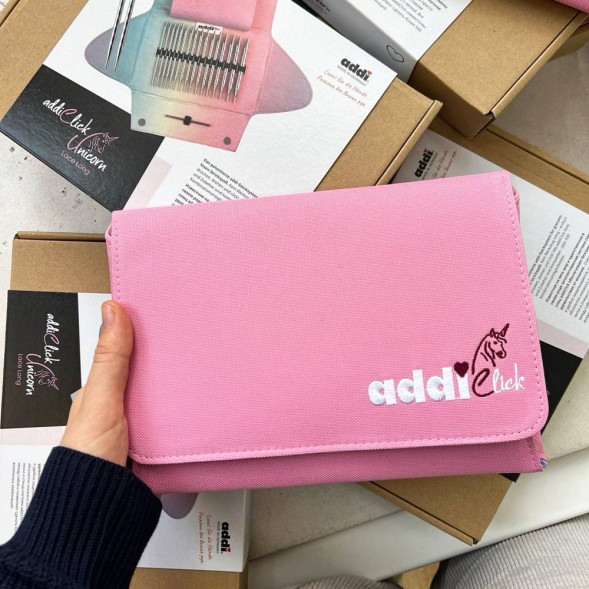 Набор круговых спиц со сменными лесками addiClick Unicorn Lase Long