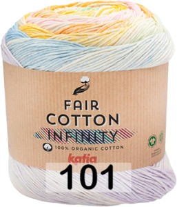 Пряжа Katia Fair Cotton Infinity