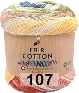 Пряжа Katia Fair Cotton Infinity