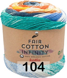 Пряжа Katia Fair Cotton Infinity