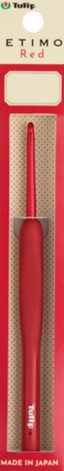 Крючок для вязания с ручкой "Etimo Red" Tulip в Архангельске