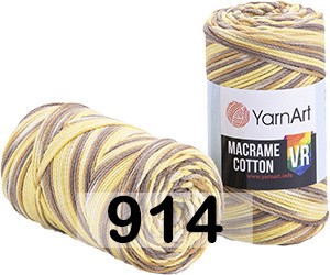 Пряжа YarnArt Macrame Cotton VR