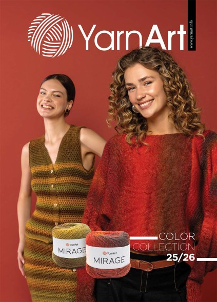 Каталог цветов YarnArt 2025-2026 в Санкт-Петербурге