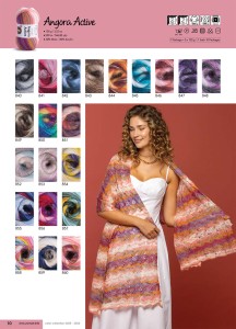 Каталог цветов YarnArt 2025-2026