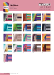 Каталог цветов YarnArt 2025-2026