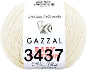 Пряжа Gazzal Baby Cotton