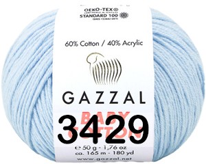 Пряжа Gazzal Baby Cotton
