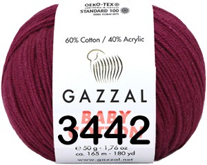 Пряжа Gazzal Baby Cotton в Кургане