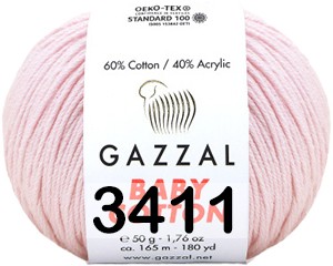 Пряжа Gazzal Baby Cotton в Кургане