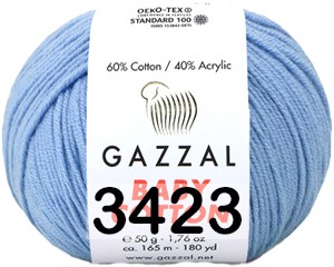 Пряжа Gazzal Baby Cotton