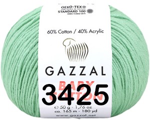 Пряжа Gazzal Baby Cotton