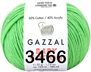 Пряжа Gazzal Baby Cotton