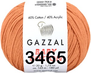 Пряжа Gazzal Baby Cotton
