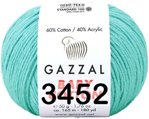 Пряжа Gazzal Baby Cotton