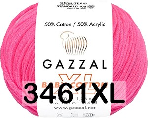 Пряжа Gazzal Baby Cotton XL