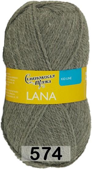 Пряжа Семеновская Lana / Лана