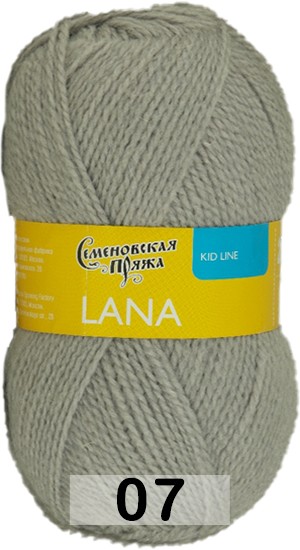 Пряжа Семеновская Lana / Лана