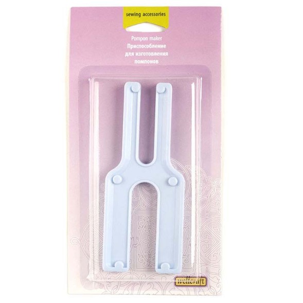 ПРИСПОСОБЛЕНИЕ ДЛЯ ИЗГОТОВЛЕНИЯ ПОМПОНОВ